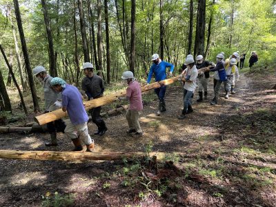 リコーえなの森　森林保全作業 | 自然環境