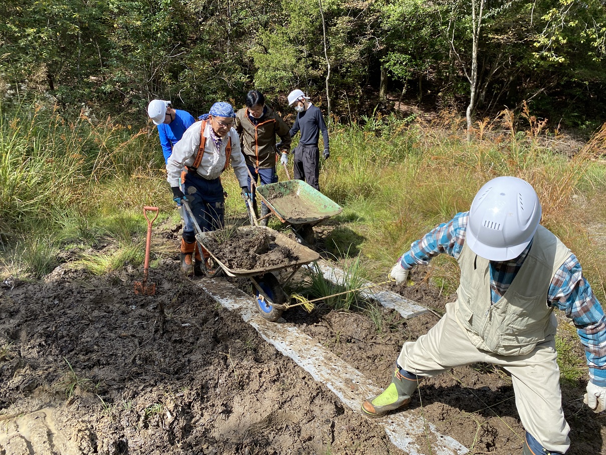 リコーえなの森　森林保全作業 | 自然環境