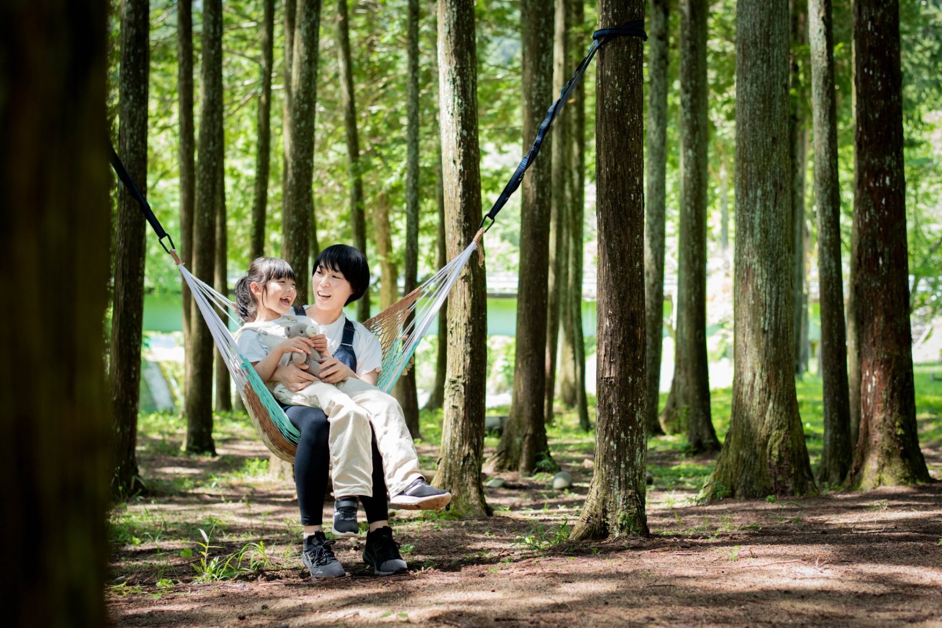 【美濃白川ふるさと体験村】ハンモックチェアづくりワークショップ | 自然環境