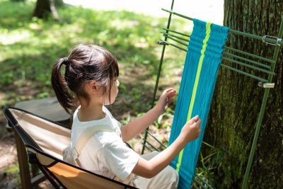 【美濃白川ふるさと体験村】ハンモックチェアづくりワークショップ | 自然環境